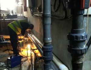 welding of pipeline